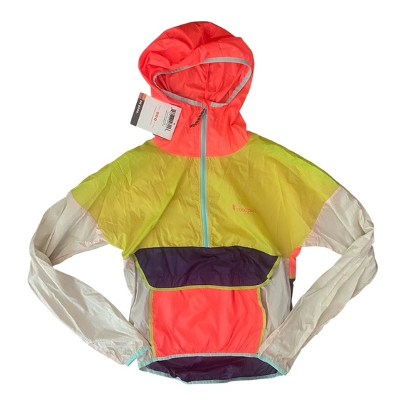 Cotopaxi teca windbreaker 1/2 zip pullover boardwalk women’s xs nwt - Picture 1 of 2